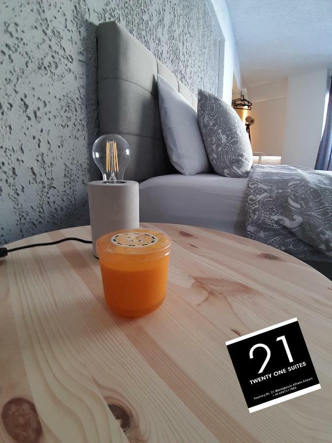 21 Suites Deluxe Stay Near The Airport Markopoulo Mesogaias ภายนอก รูปภาพ